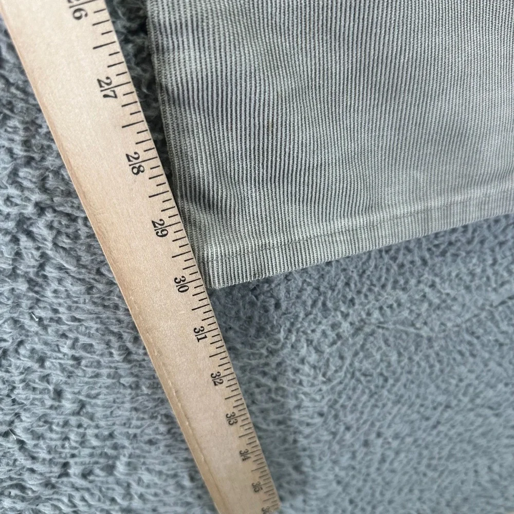 Vintage Levi's 505 Pant Mens 32x30 Gray Cotton Corduroy Chino Straight Business